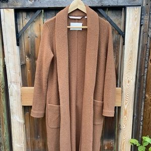 Brown Babaton Coat - Never worn!!! size XS